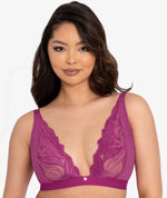 Scantilly Indulgence Bralette - Orchid/Latte Bras 