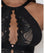 Scantilly Indulgence Stretch Lace Bodysuit - Black/Latte Bodysuits & Basques 