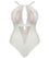 Scantilly Indulgence Stretch Lace Bodysuit - Ivory Bodysuits & Basques 