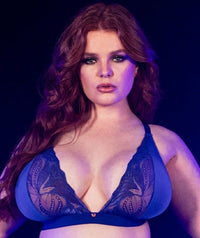 Scantilly Indulgence Wire-free Bralette - Ultraviolet Blue Bras 