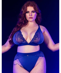 Scantilly Indulgence Wire-free Bralette - Ultraviolet Blue Bras 