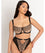 Scantilly Tantric Lovers Knot Balcony Bra - Black/Latte Beige Bras 