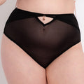 Scantilly Unchained High Waist Brief - Black