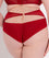 Scantilly Unchained High Waist Brief - Deep Red Knickers 