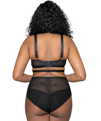 Scantilly Unzipped Plunge Bra - Black Bras 