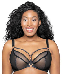 Scantilly Unzipped Plunge Bra - Black Bras 