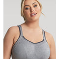 Sculptresse Activate Non Padded Underwired Sports Bra - Charcoal Marle