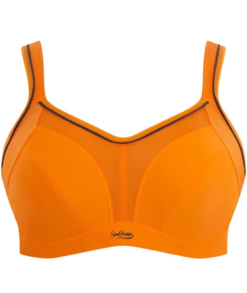 Sculptresse Non Padded Underwired Sports Bra - Mango – Big Girls Don't Cry  (Anymore)