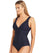 Sea Level Amazing Lace Cross Front B-DD Cup One Piece Swimsuit - Night Sky Swim 