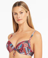 Sea Level Arielle B-C Cup Booster Bikini Top - Night Sky Swim 