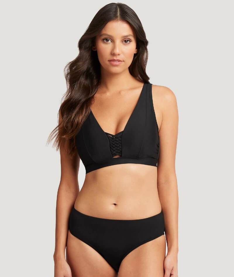 Sea Level Bella D-DD Cup Bralette - Black Swim 