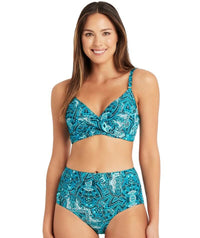 Sea Level Bella Mare High Waist Bikini Brief - Seafoam Swim 