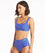 Sea Level Chamarel Gathered Side High Waist Brief - Cobalt Swim 