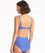 Sea Level Chamarel Gathered Side High Waist Brief - Cobalt Swim 