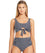 Sea Level Chamarel Gathered Side High Waist Brief - Night Sky Swim 