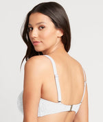 Sea Level Chantilly Bandeau DD-E Cup Bikini Top - White Swim 