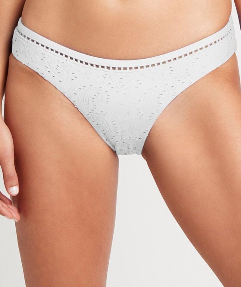 Sea Level Chantilly Hipster Bikini Brief - White Swim 