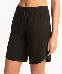 Sea Level Eco Essentials 7" Swim Boardshort- Black Swim 