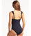 Sea Level Eco Essentials Frill One Piece Swimsuit - Night Sky Swim 