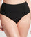 Sea Level Eco Essentials Gathered Side High Waist Brief - Black Swim 