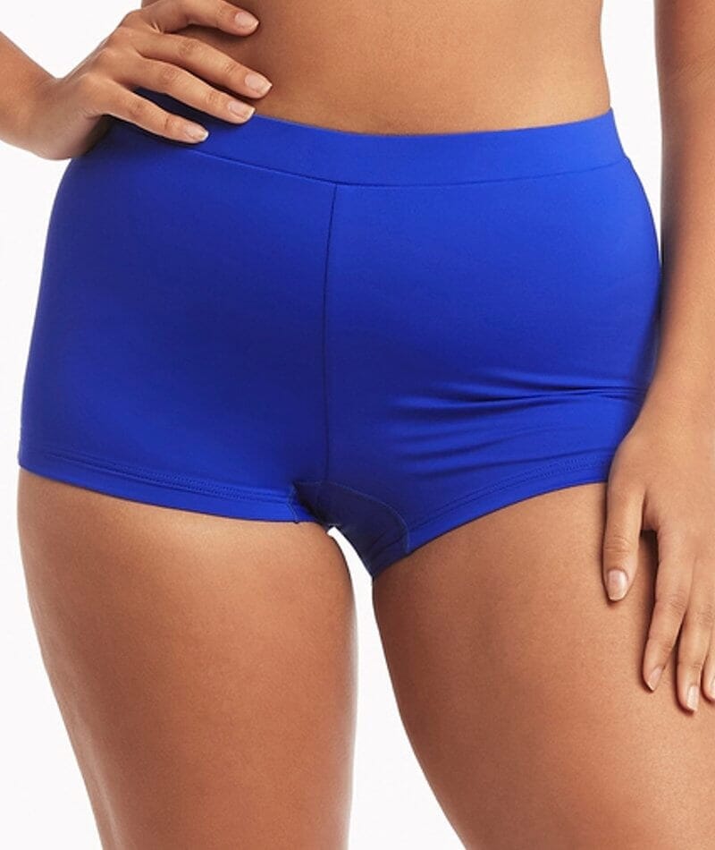 Sea Level Eco Essentials Katie Boyleg Swim Pant - Cobalt Swim 