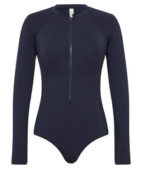 Sea Level Eco Essentials Long Sleeve A-DD Cup One Piece Swimsuit - Night Sky Swim 