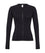 Sea Level Eco Essentials Long Sleeve Rash Vest - Full Zipper - Black Swim 