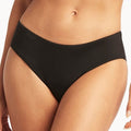 Sea Level Eco Essentials Mid Bikini Brief - Black