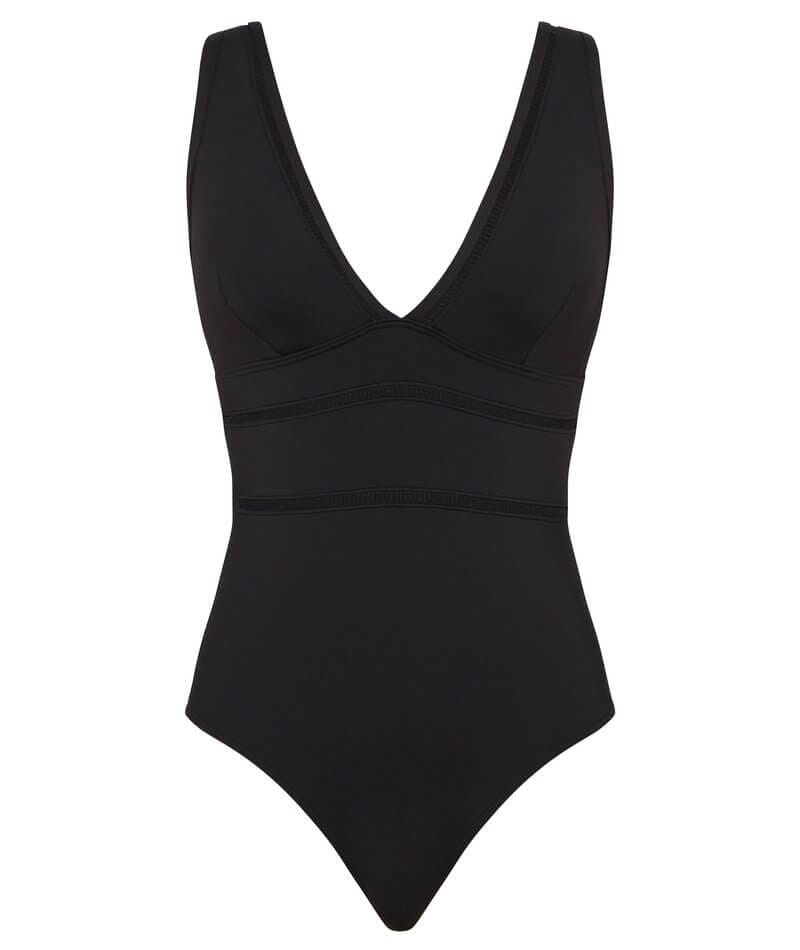 Sea Level Eco Essentials Short Sleeve A-DD Cup One Piece Swimsuit