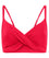 Sea Level Eco Essentials Twist Front DD-E Cup Bikini Top - Red Swim 