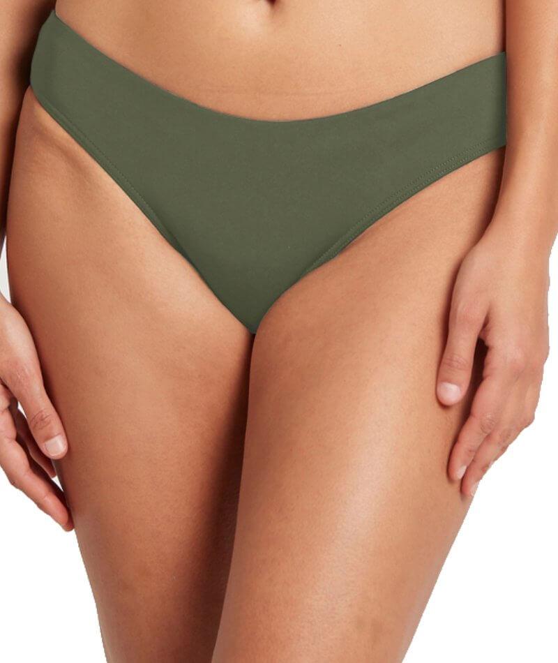 Sea Level Essentials Hipster Bikini Brief - Khaki Swim 