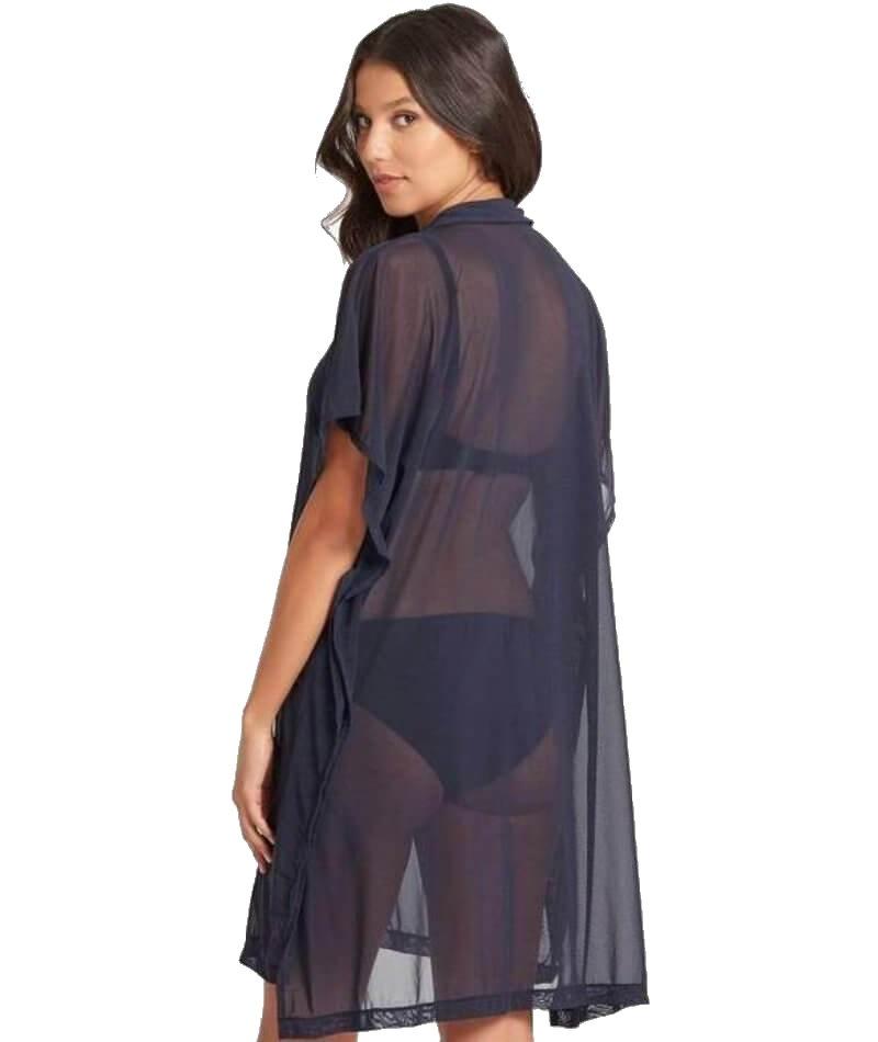 Sea Level Essentials Mesh Beach Shirt - Night Sky Swim 