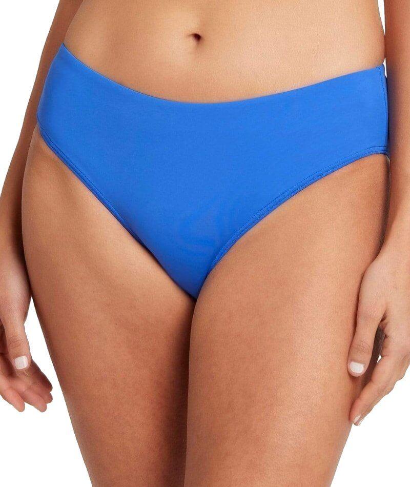 Sea Level Essentials Mid Bikini Brief - Azure Swim 