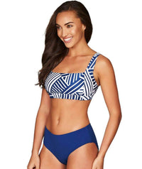 Sea Level Essentials Mid Bikini Brief - Ocean Blue Swim 