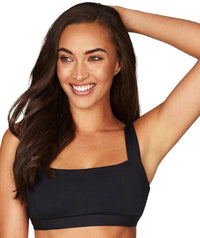 Sea Level Essentials Square Neck B-DD Cup Bikini Top - Black Swim 