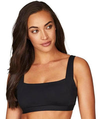 Sea Level Essentials Square Neck B-DD Cup Bikini Top - Black Swim 