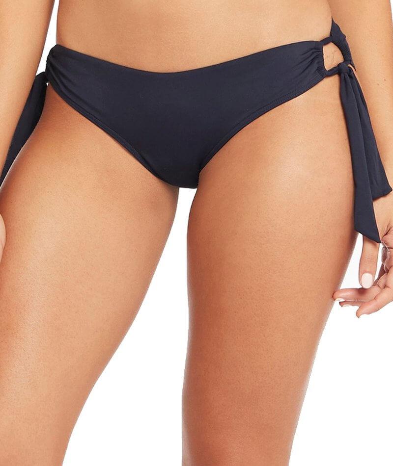 Sea Level Essentials Tie Side Hipster Bikini Brief - Night Sky Swim 