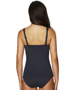 Sea Level Essentials Twist Front B-E Cup Singlet Top - Night Sky Navy Swim 