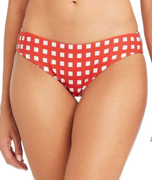 Sea Level Le Damier Hipster Bikini Brief - Orange Swim 