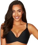 Sea Level Majorca D Cup Wireless Bikini Top - Black Swim 