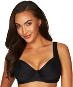 Sea Level Majorca DD-E Cup Underwire Bikini Top - Black Swim 