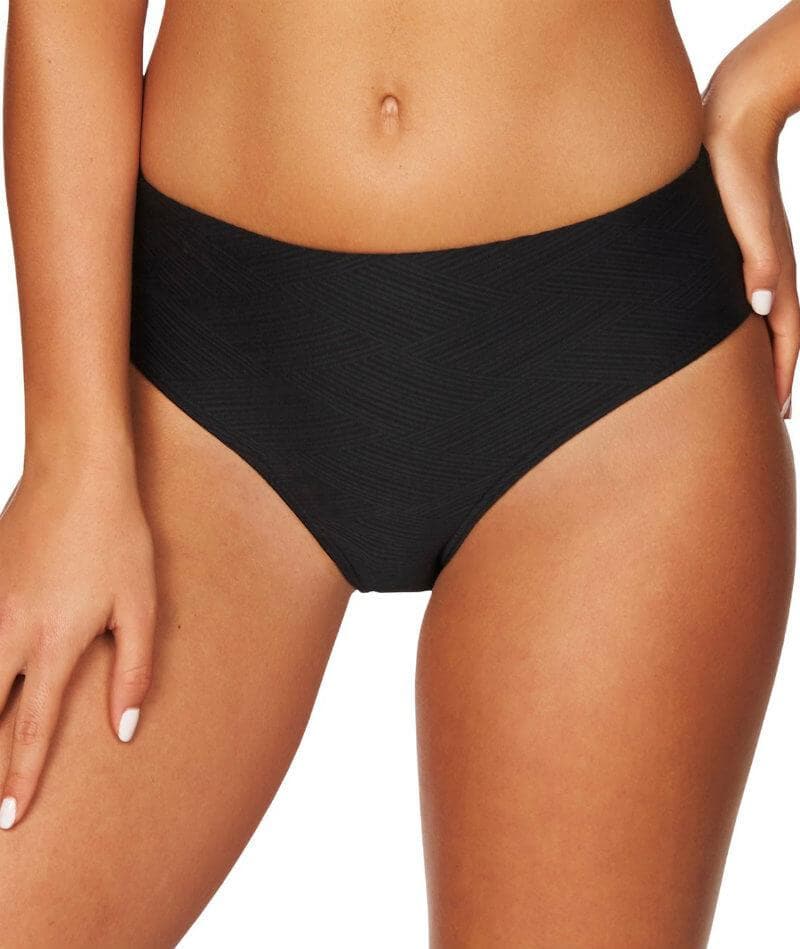 Sea Level Majorca Mid Bikini Brief - Black Swim 