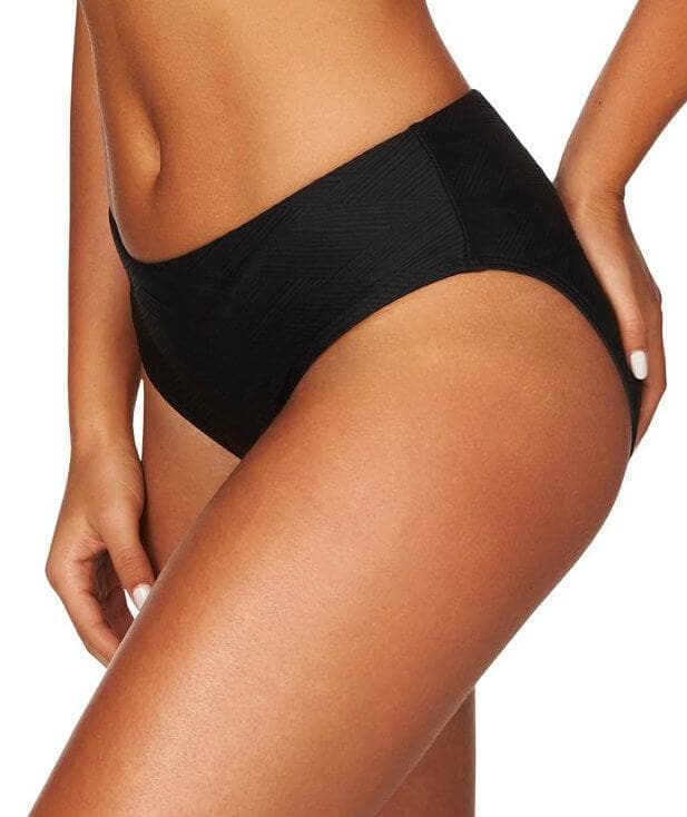 Sea Level Majorca Mid Bikini Brief - Black Swim 