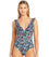 Sea Level Marguerite Frill One Piece Swimsuit - Night Sky Swim 