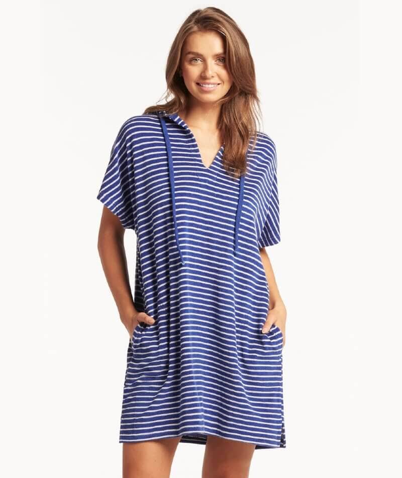 Sea Level Marina Surf Poncho - Royal Swim 