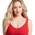 Sea Level Messina E-F Cup Bralette With Hidden Underwires - Red