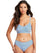 Sea Level Positano Stripe Mid Bikini Brief - Azure Swim 