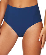 Sea Level Riviera Rib High Waist Brief - Ocean Blue Swim 