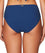 Sea Level Riviera Rib Mid Bikini Brief - Ocean Blue Swim 