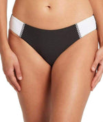 Sea Level Valentina Hipster Bikini Brief - Black Swim 